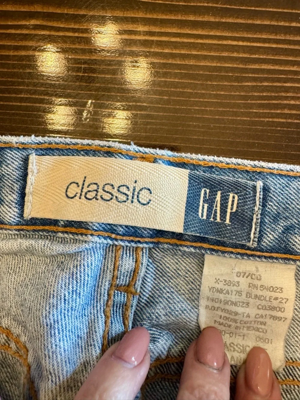 GAP Women’s Vintage Y2K 2000 Classic Fit Ankle Length‎ Mom Jeans Size 6